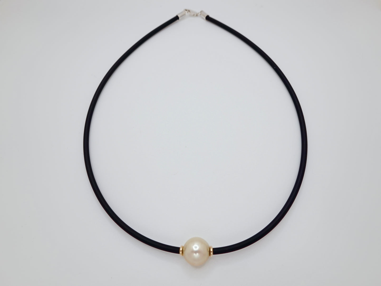 Gold Saltwater Neoprene Necklace