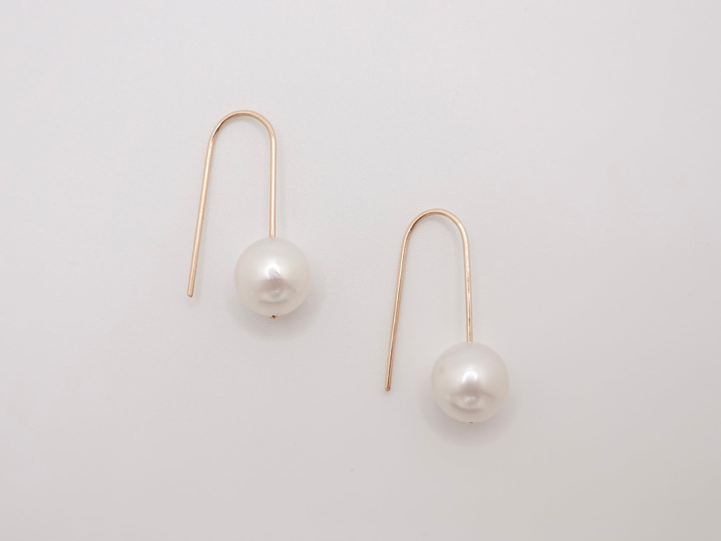 Saltwater Pearl Earrings Gold