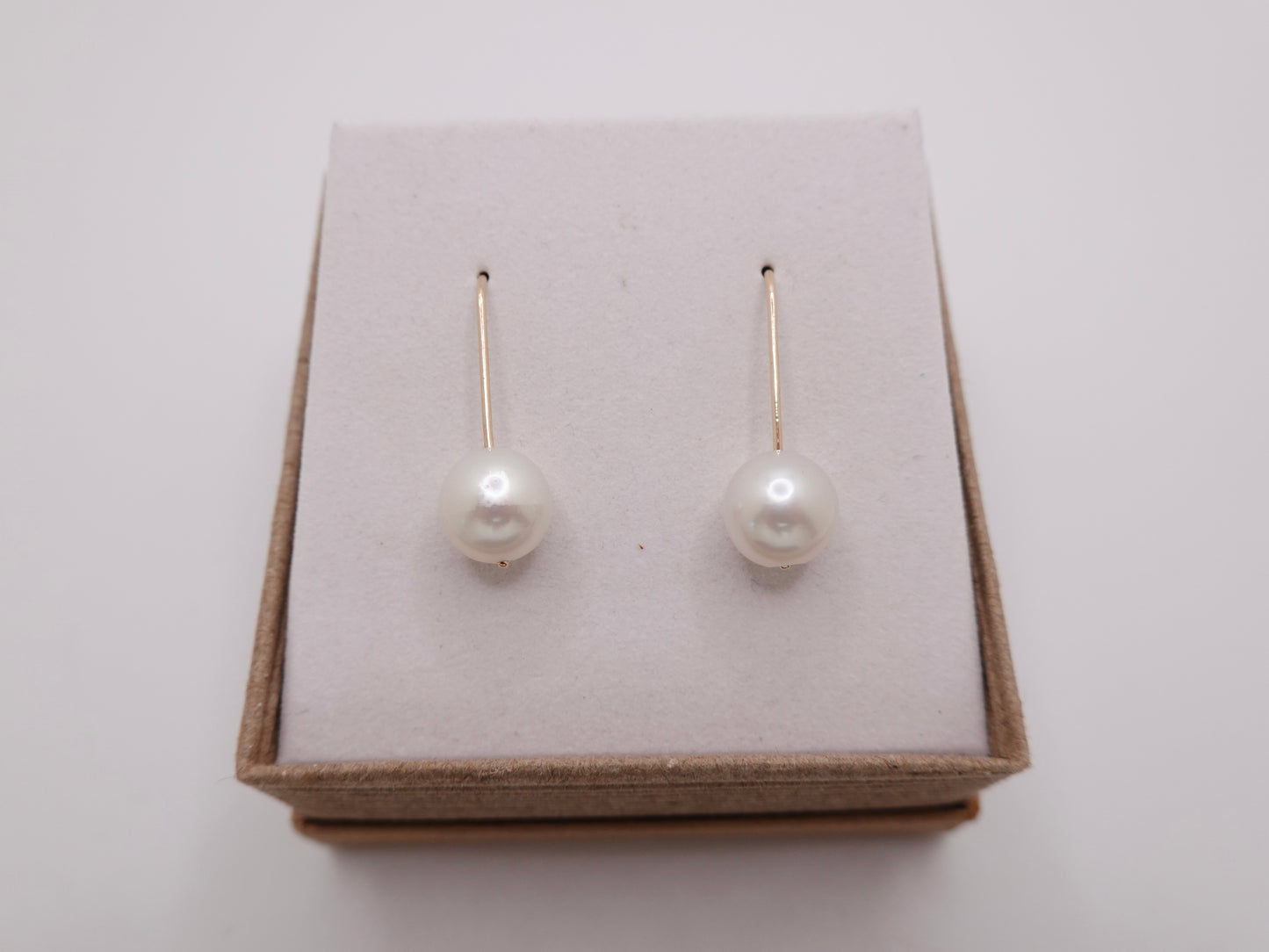 Saltwater Pearl Earrings Gold