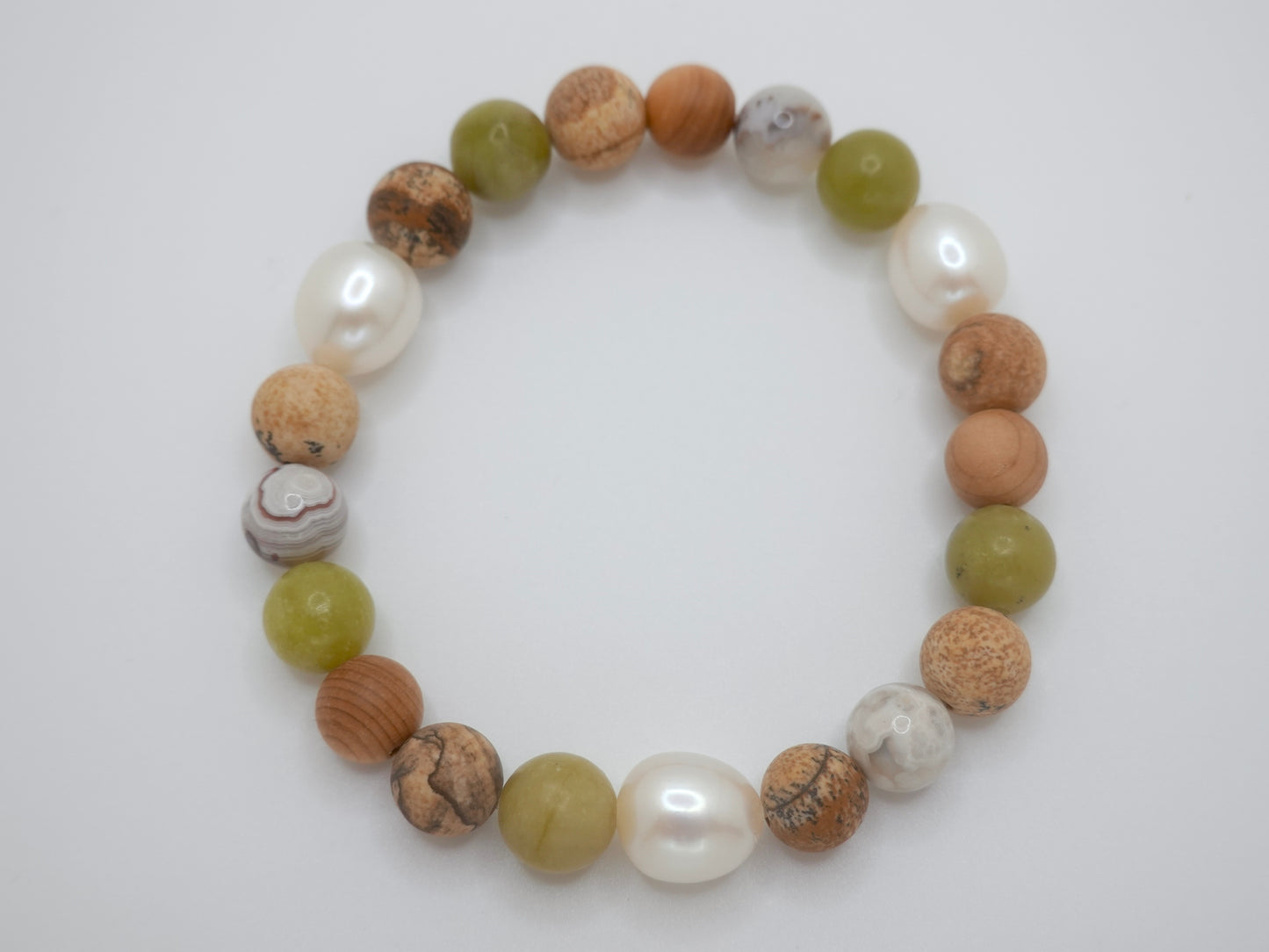 8mm Birdflower Bracelet