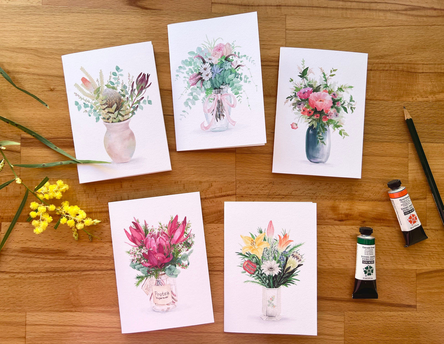 Floral Card Set