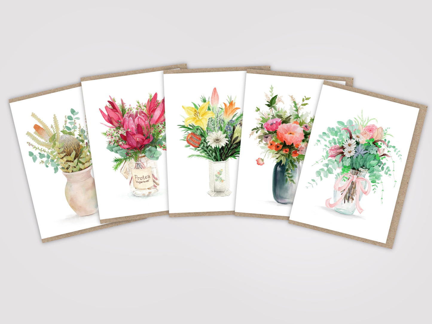 Floral Card Set