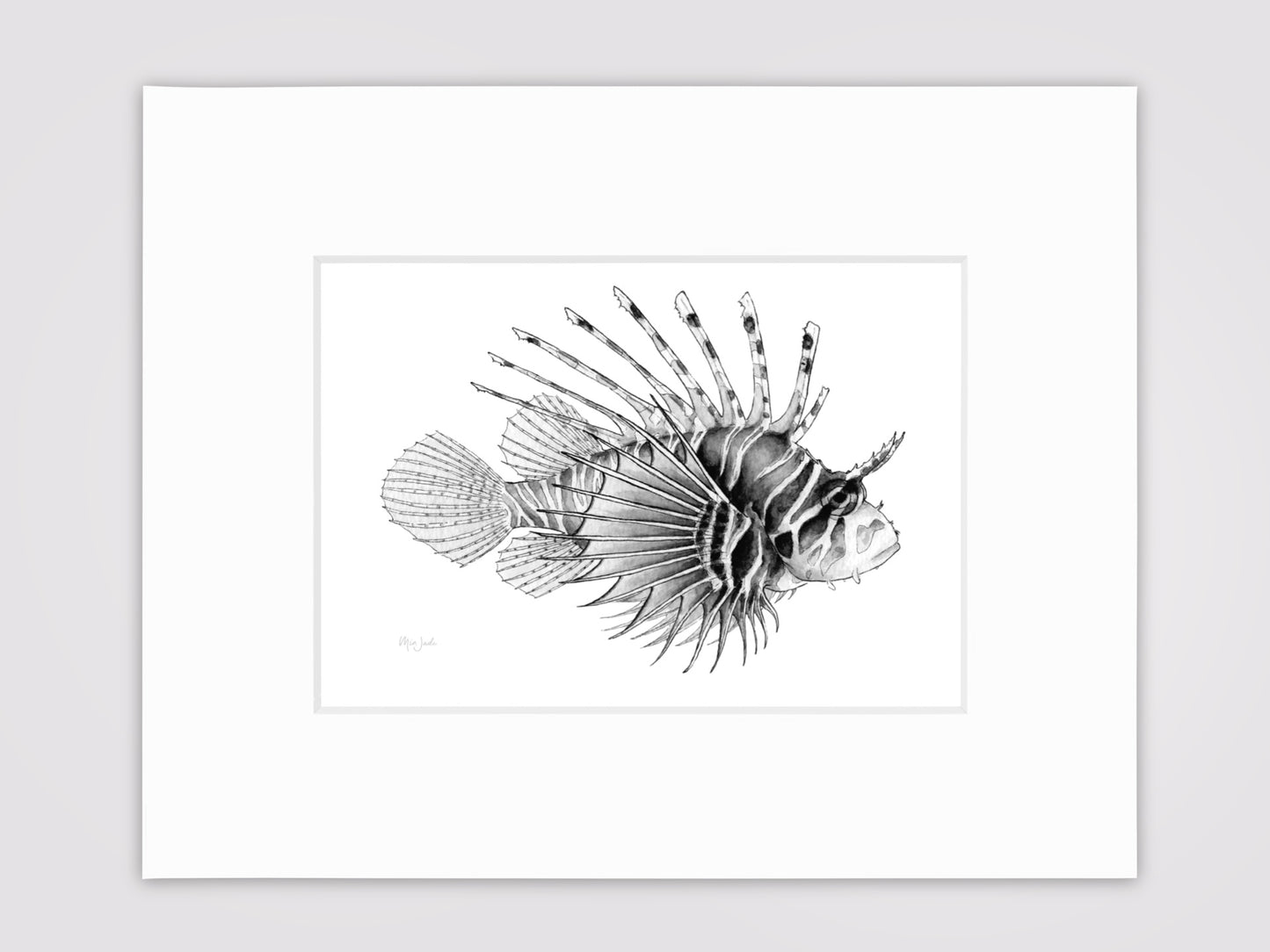 Lionfish Print
