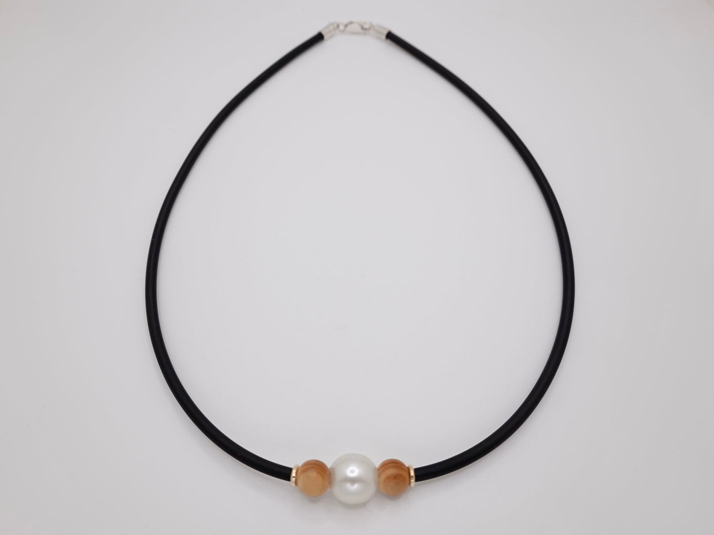 Sandalwood Neoprene Necklace