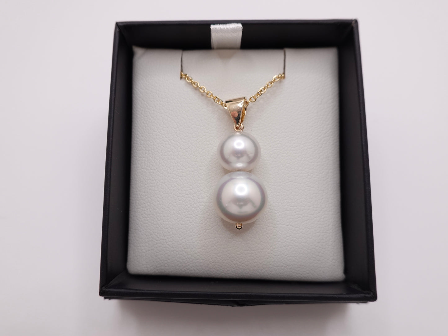 Luxe Double Pearl Pendant