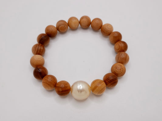 Gold Pearl Bracelet