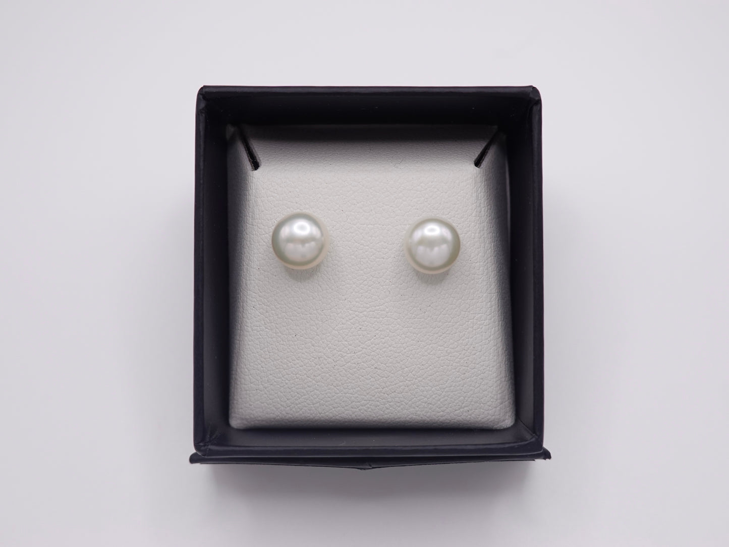 Freshwater Pearl Studs Silver