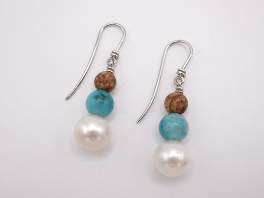 Beach Earrings Silver