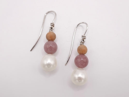 Magnolia Earrings Silver