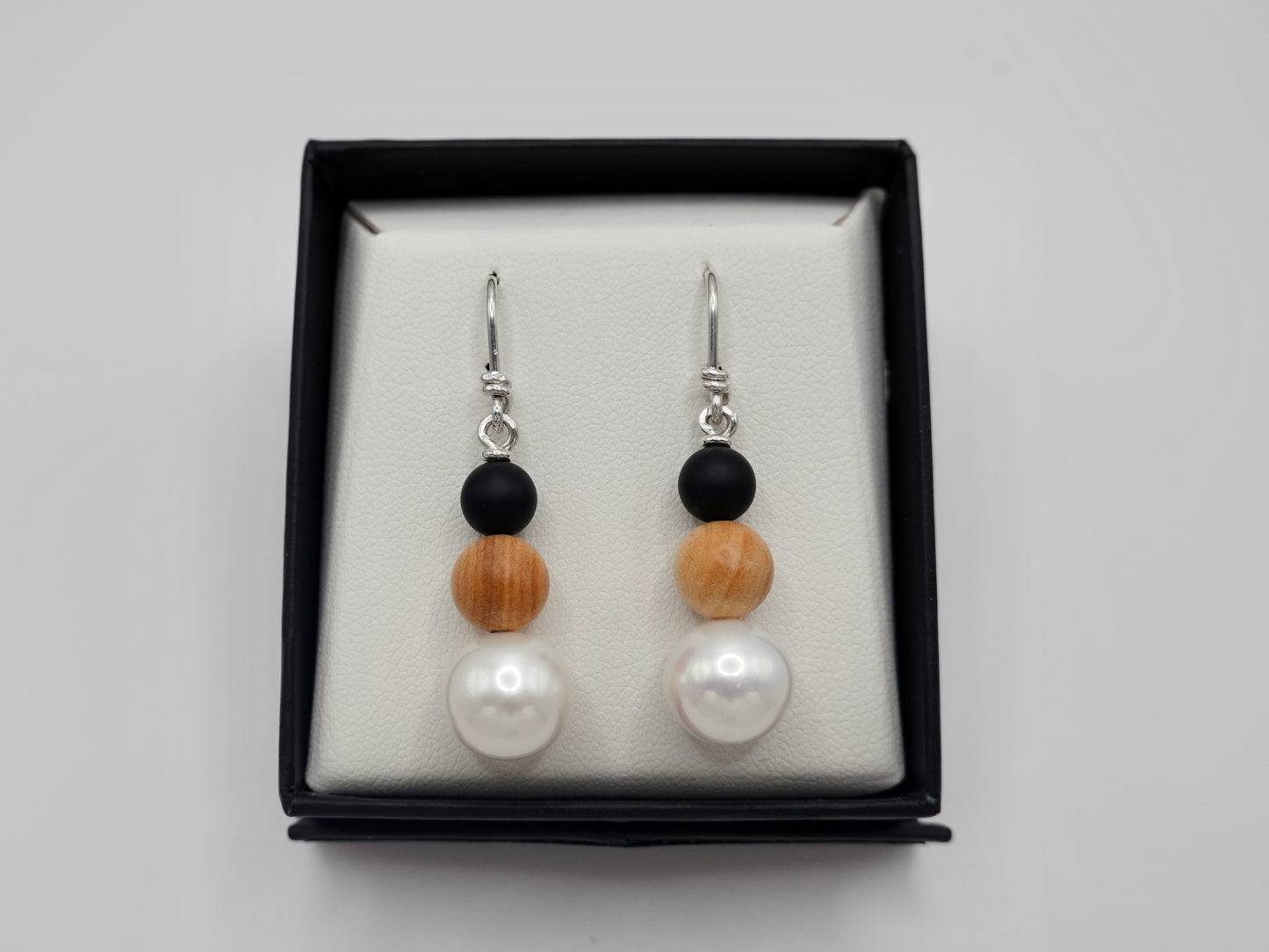 Monarch Earrings Silver