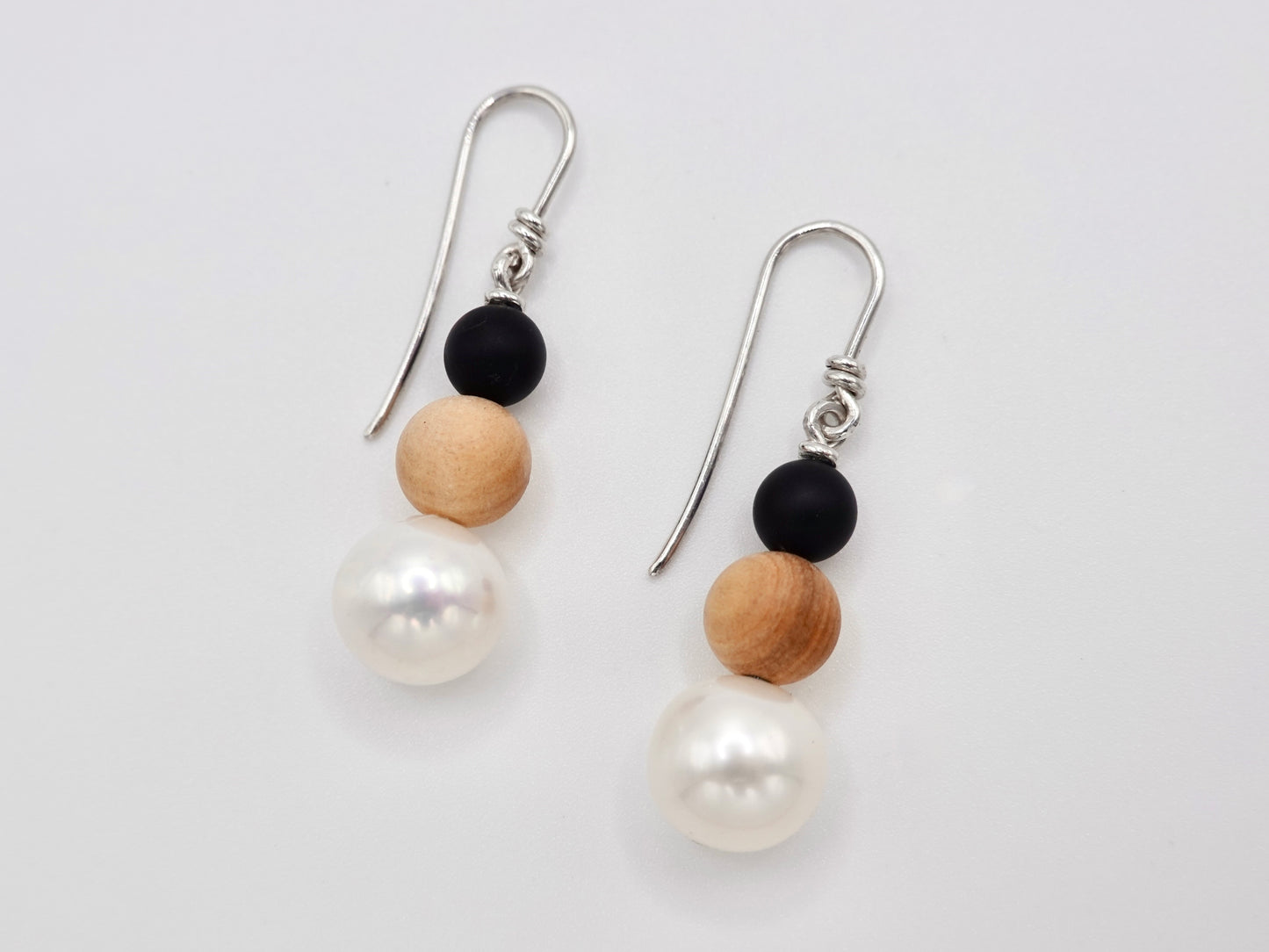 Monarch Earrings Silver