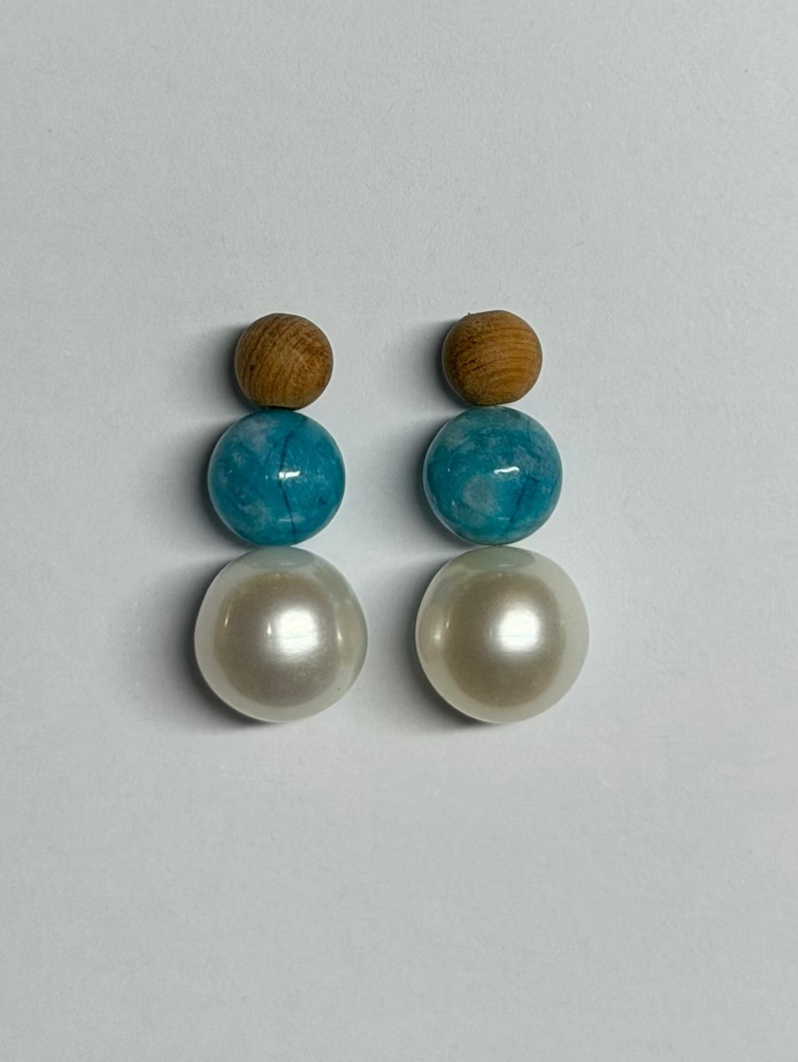 Beach Earrings 9ct Yellow Gold