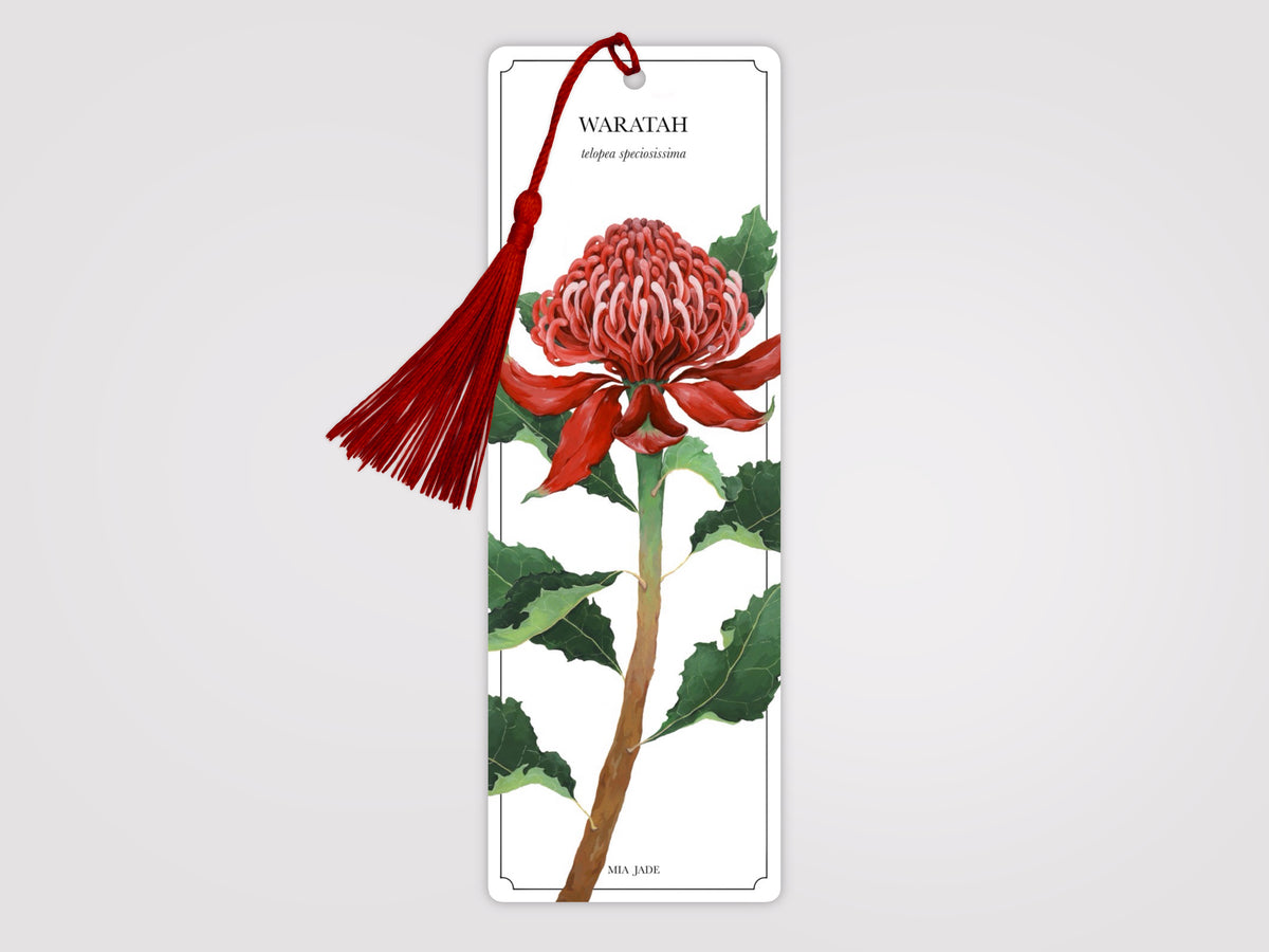 Waratah Bookmark