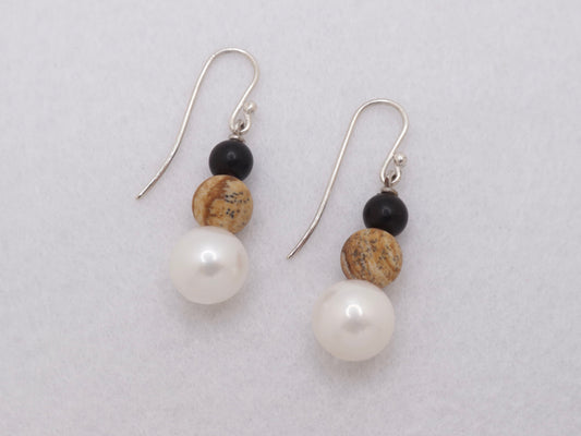 Gaia Earrings Silver