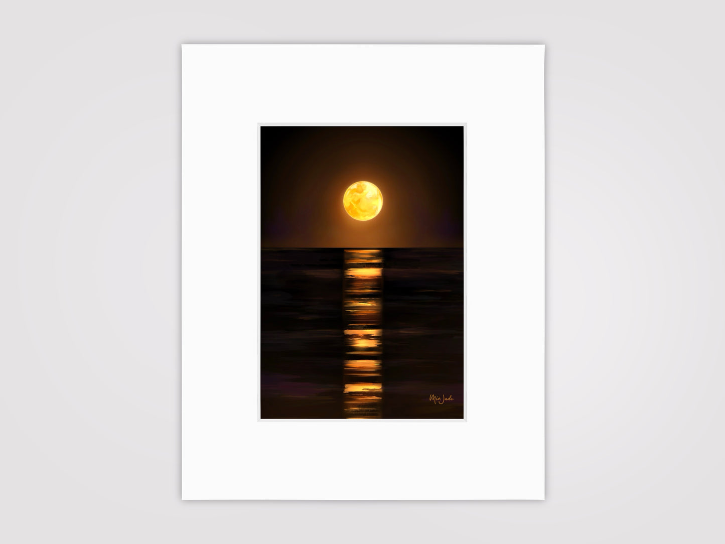 Staircase to the Moon Print