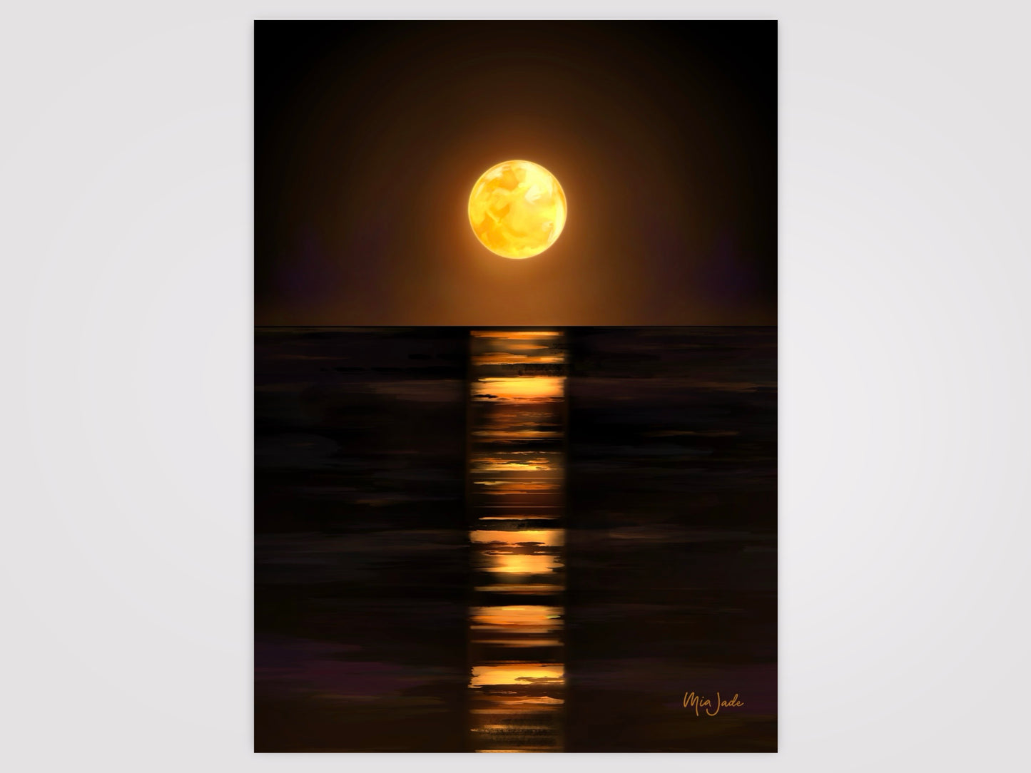 Staircase to the Moon Print