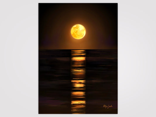 Staircase to the Moon Print