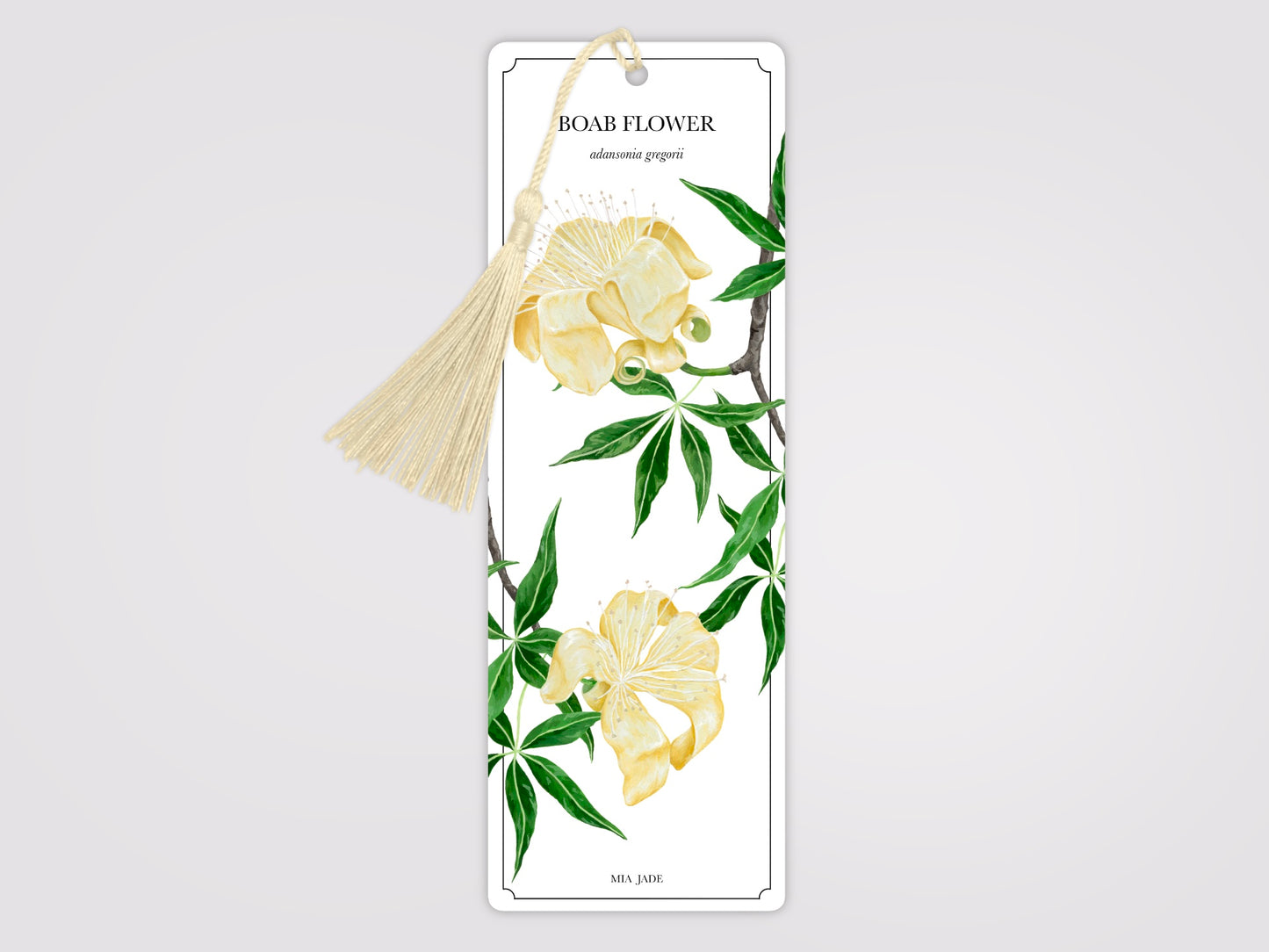 Boab Flower Bookmark