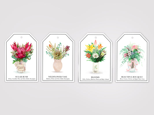 Floral Gift Tags